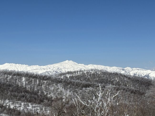 めいほうスキー場 山頂から