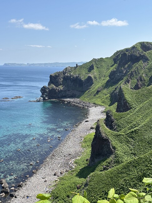 神威岬東側海岸