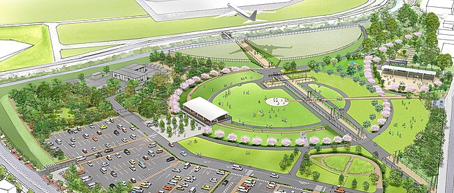 豊中つばさ公園完成図