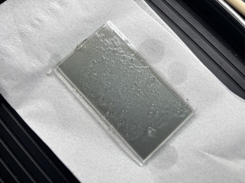 偏光板をはずす