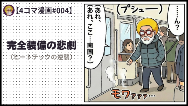 4comic_#004「完全装備の悲劇」