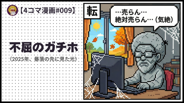 4comic_#009「不屈のガチホ」