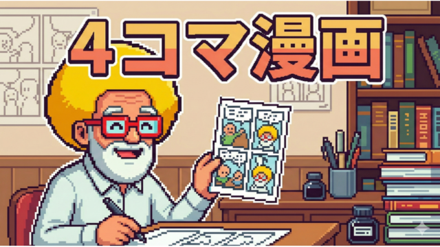 「4コマ漫画」