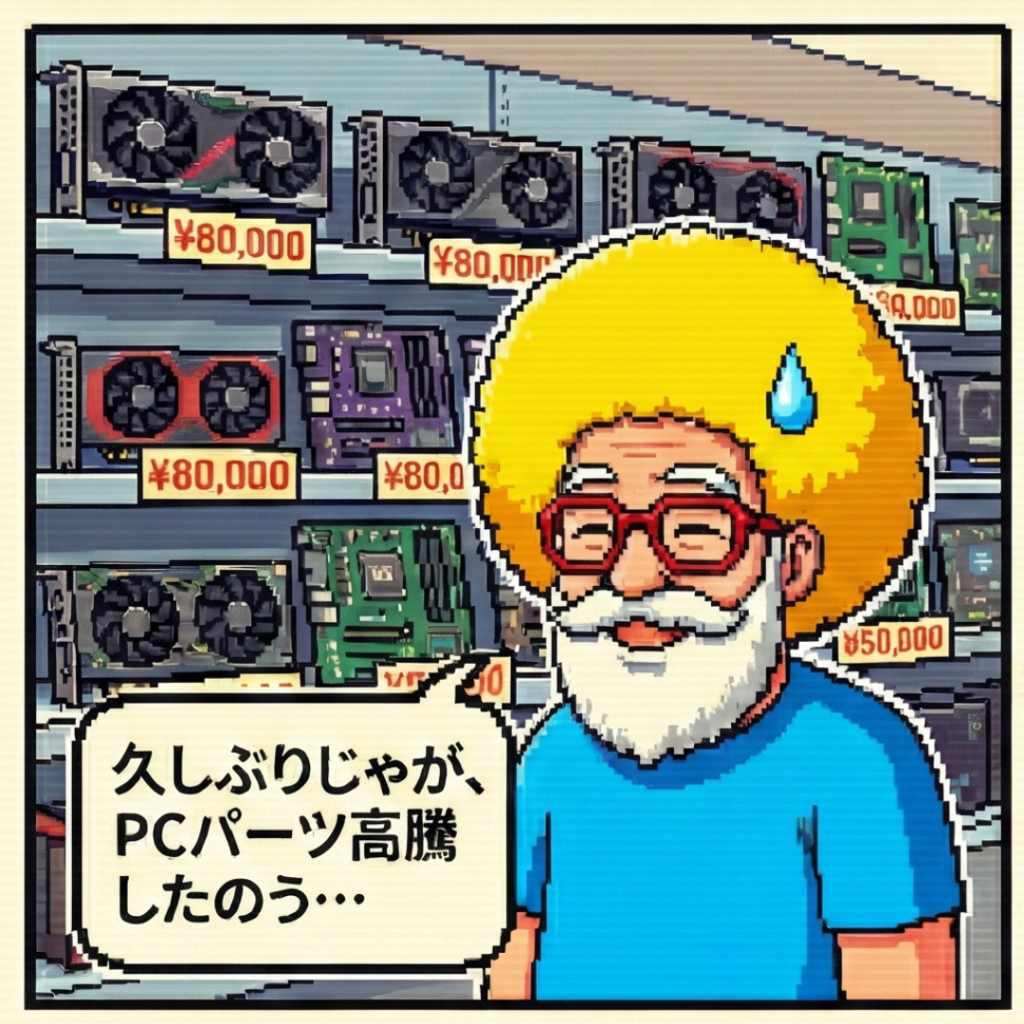 PCパーツ高騰！
