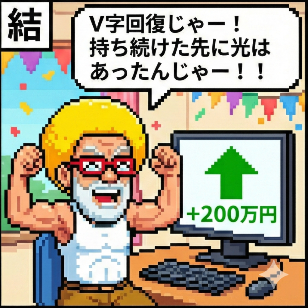V字回復！