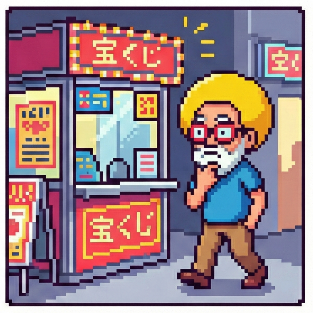 おっ宝くじ！