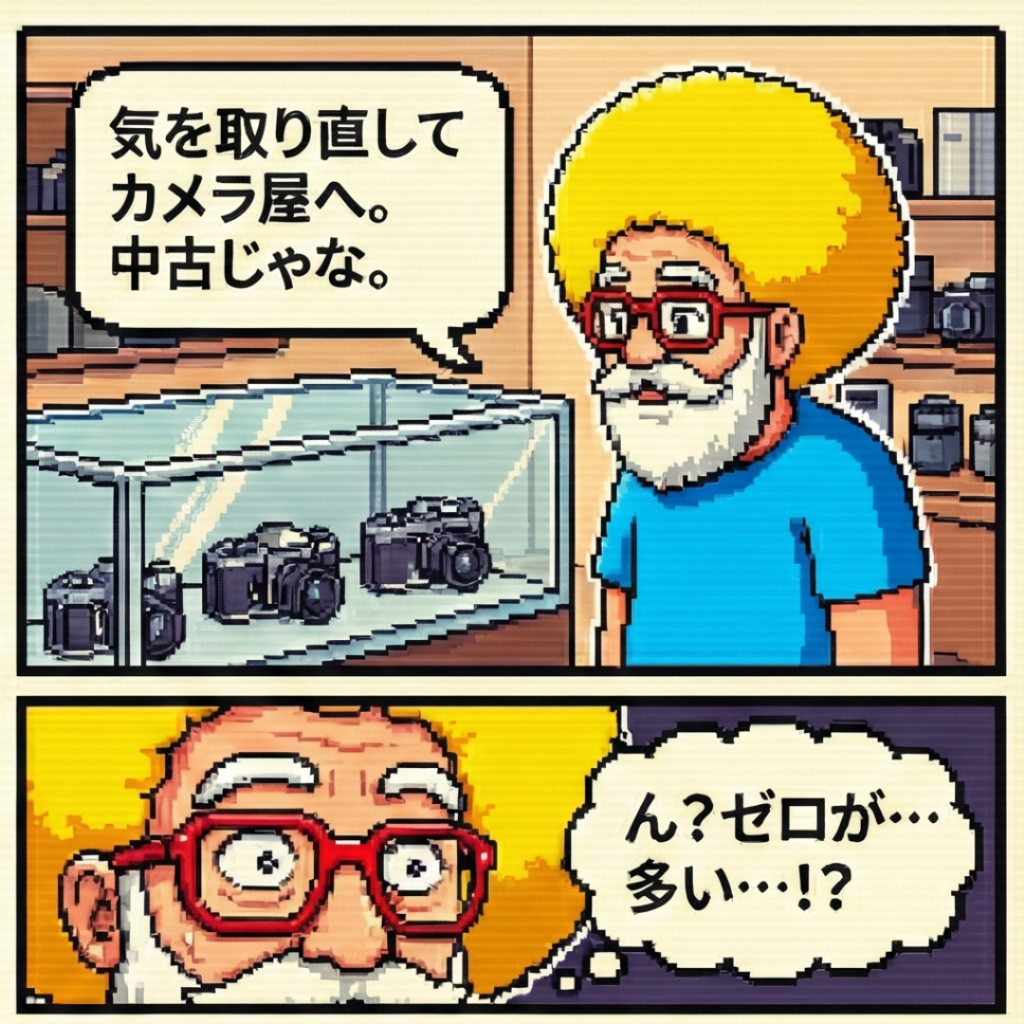 中古カメラ屋へ