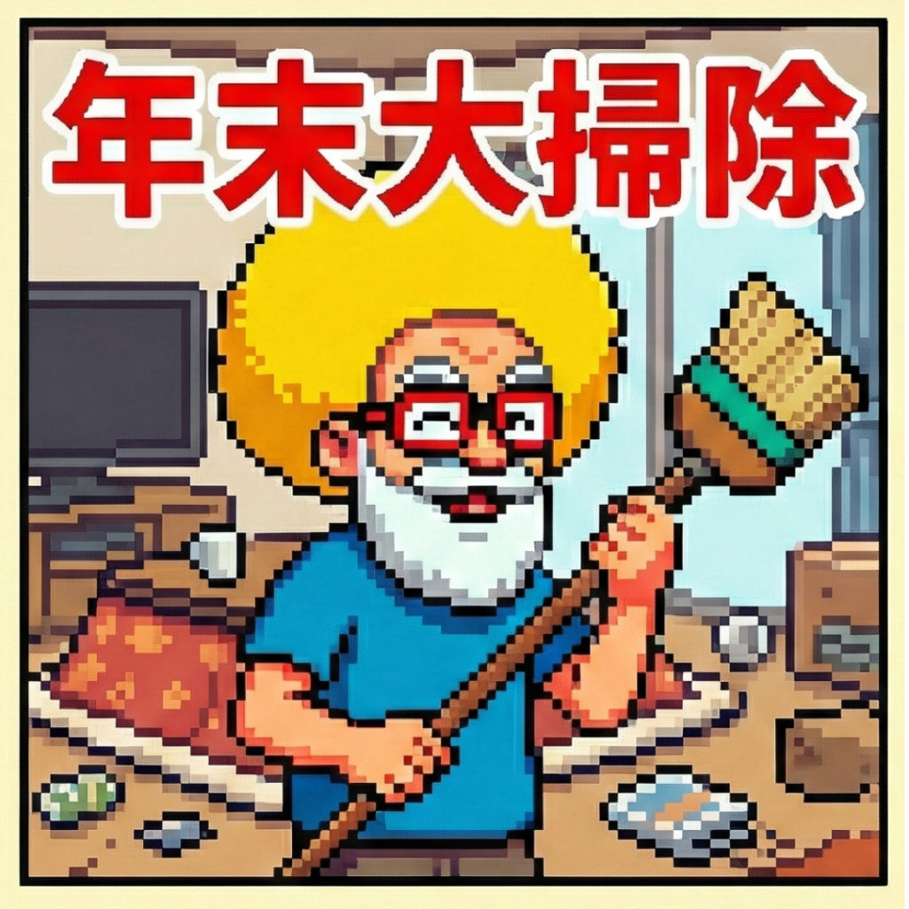 年末大掃除！
