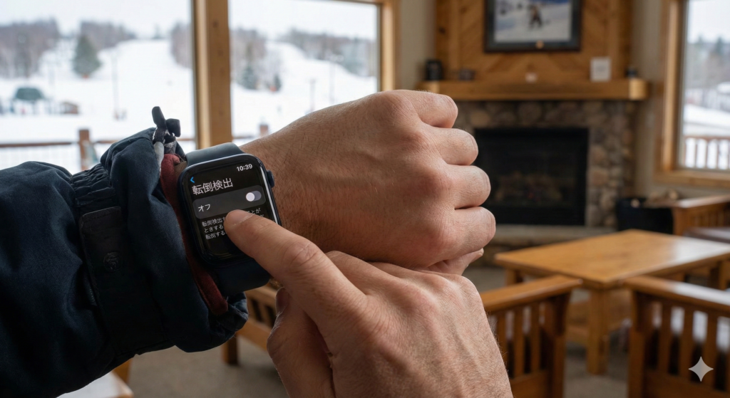 滑る時だけ「オフ」