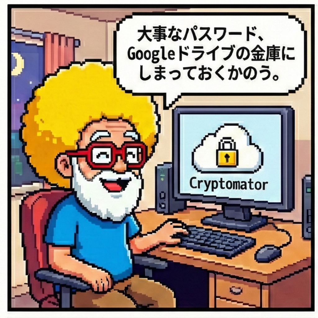 Googleドライブの金庫‥