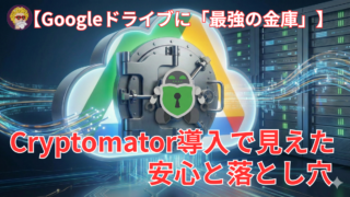 【Googleドライブに「最強の金庫」】Cryptomator導入