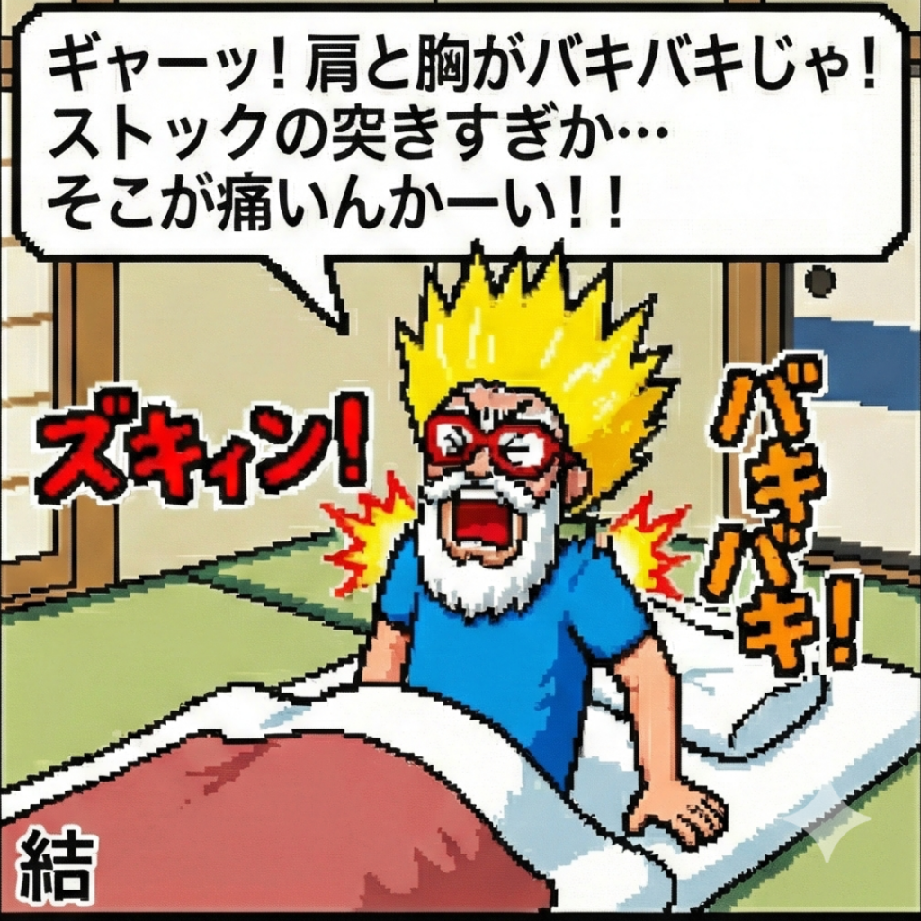 そこが痛いんかーい！