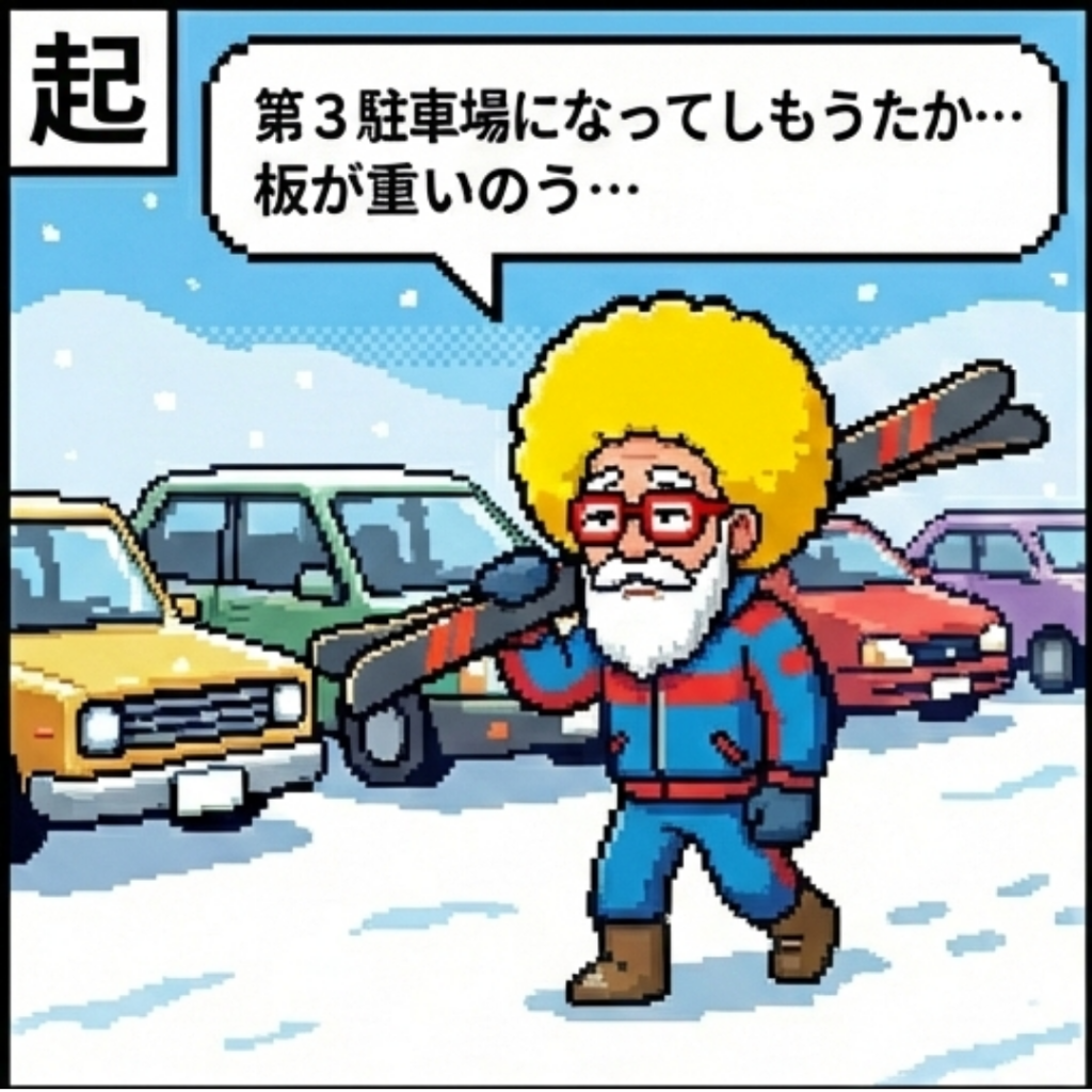 第3駐車場になってしもうた‥