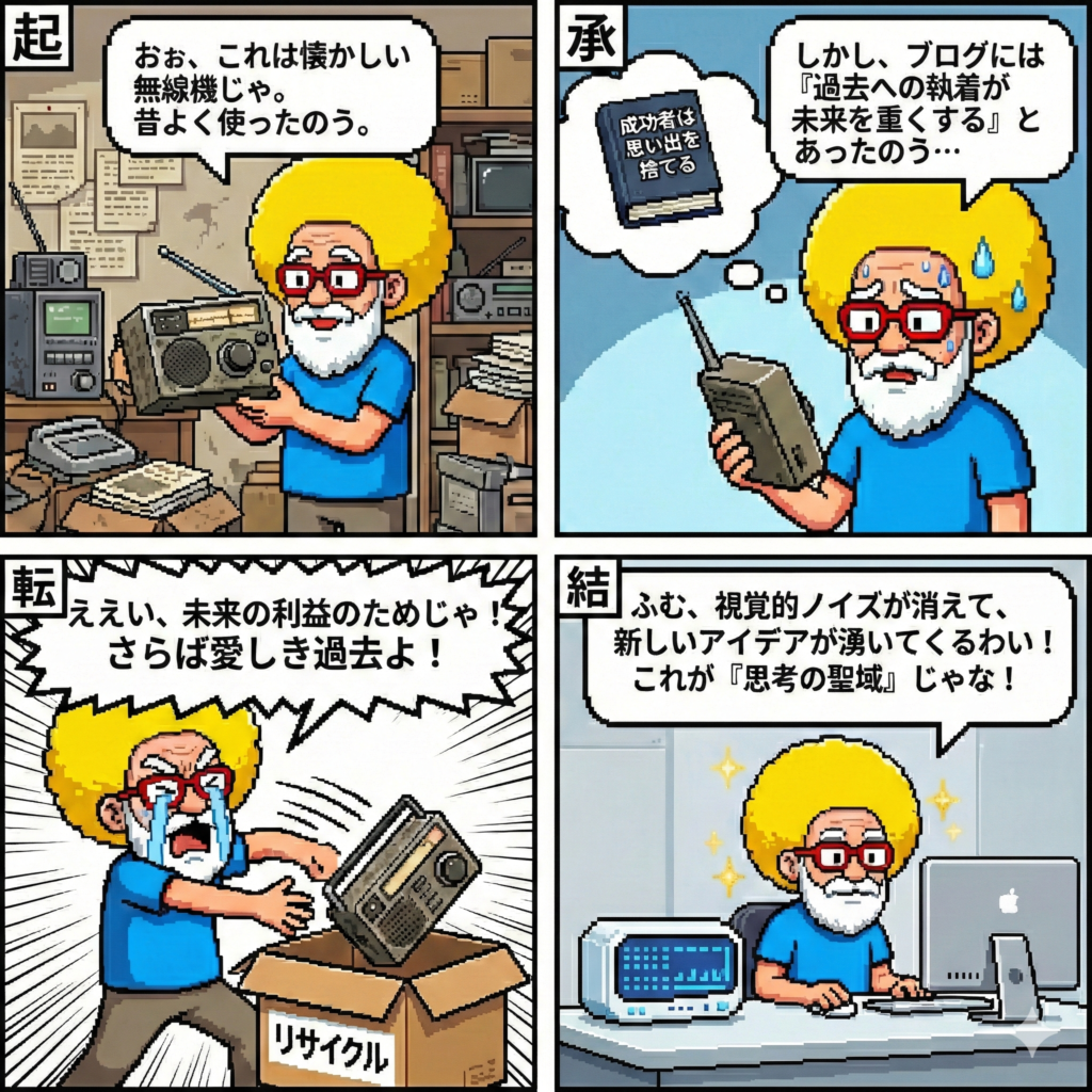 思考の聖域 （過去を捨てて未来を掴む）