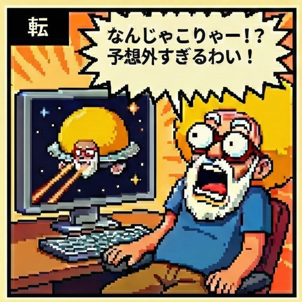 予想外すぎるわい…