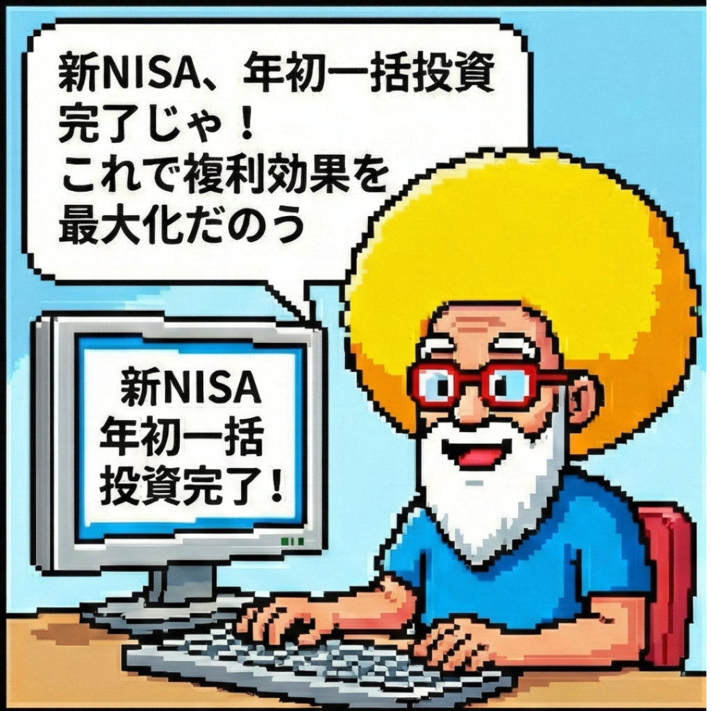 年初一括投資…