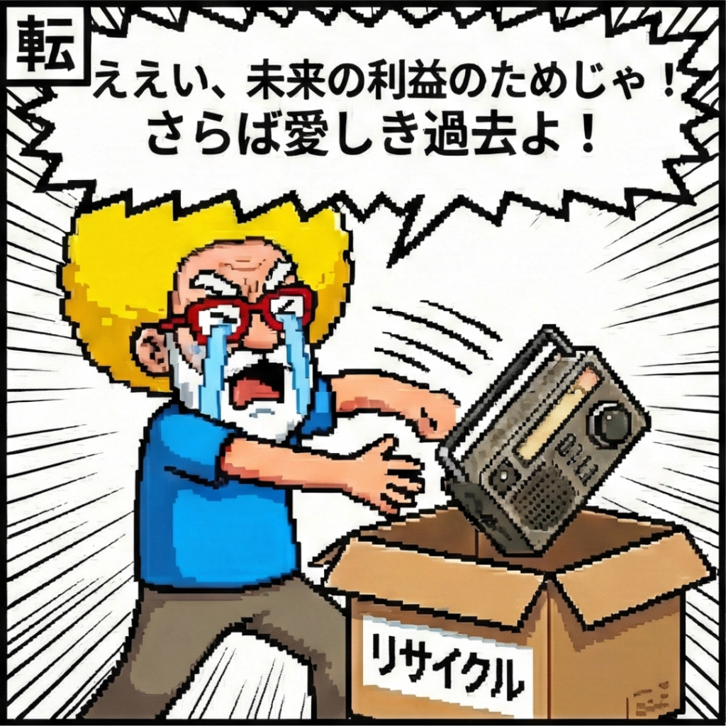 未来の利益のためじゃ…