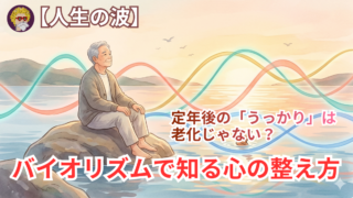 【人生の波】定年後の「うっかり」は老化じゃない？