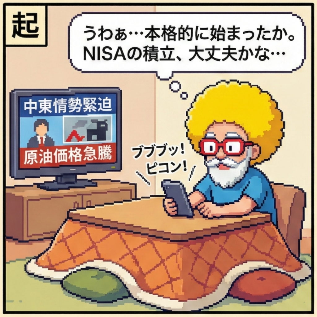 NISAの積立、大丈夫かな…