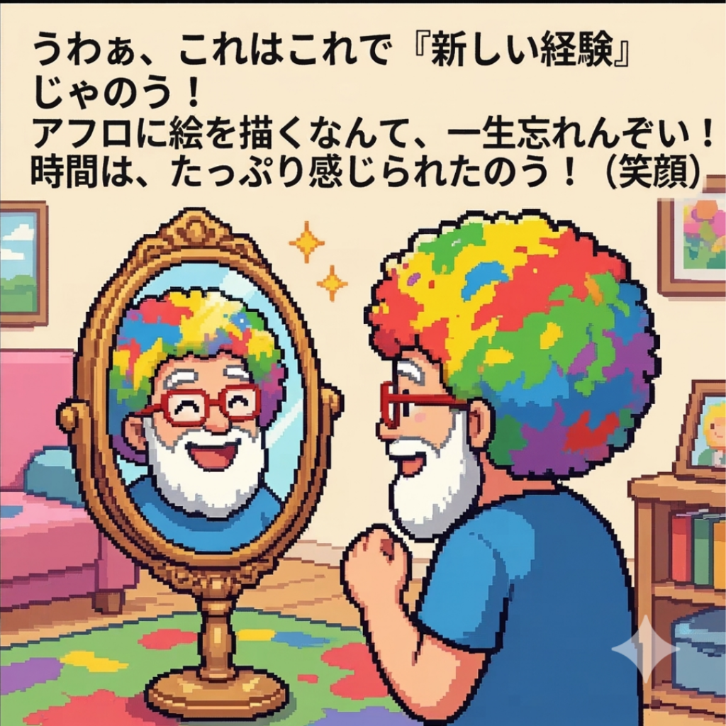 『新しい経験』じゃのう！