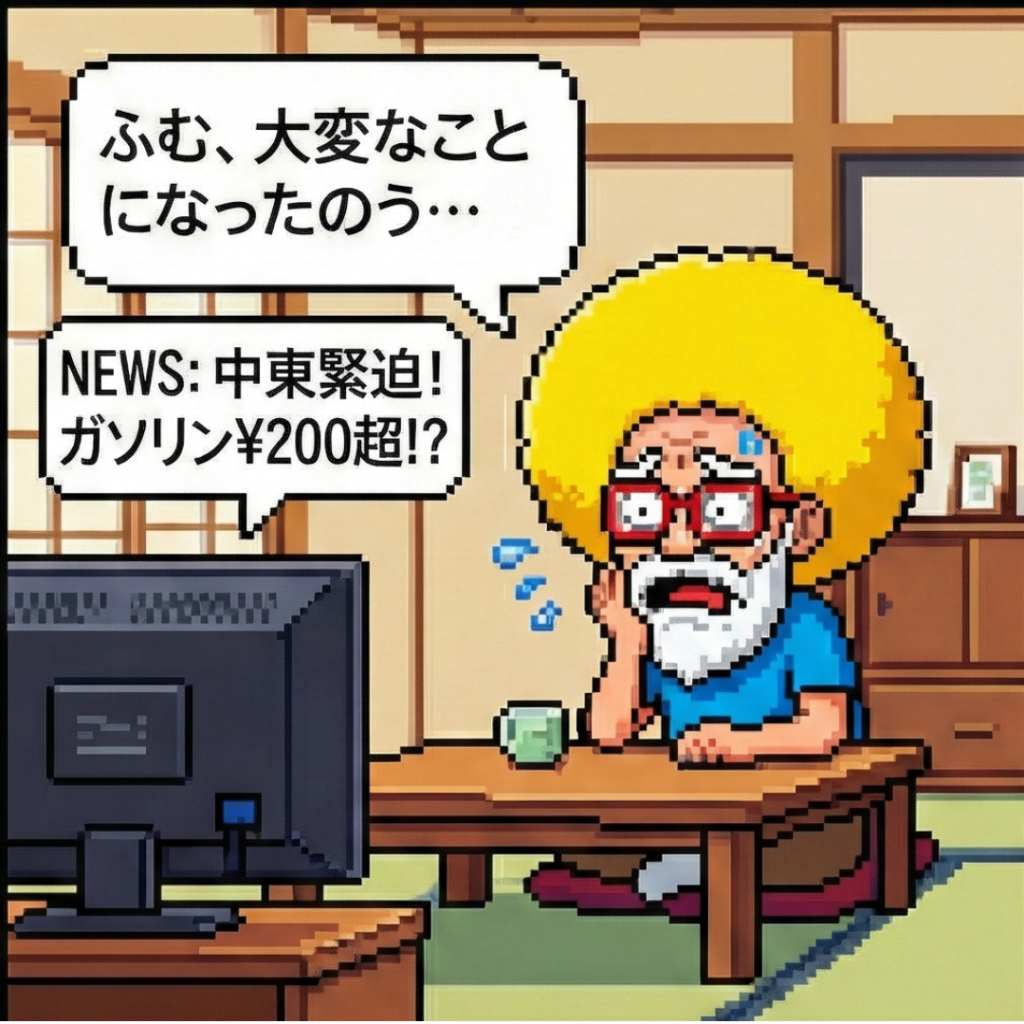 大変なことになったのう‥