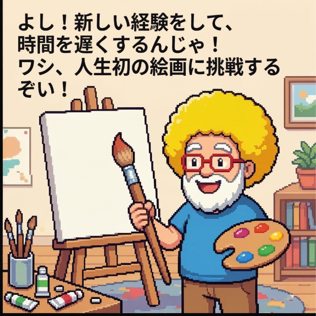 新しい経験をして‥