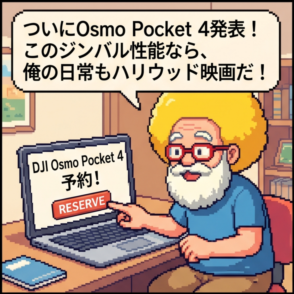 Osmo Pocket4発表！