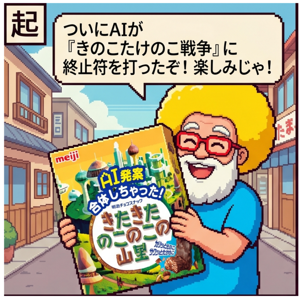 「きのこたけのこ戦争」に終止符！