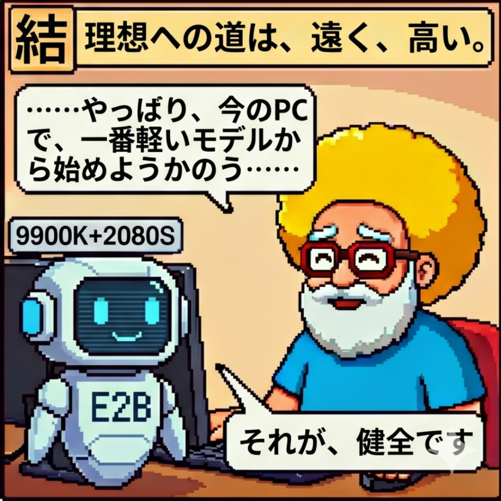 それが、健全です