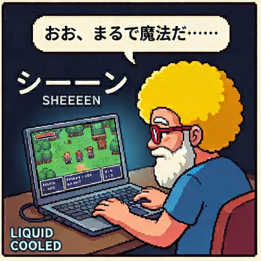 まるで魔法だ…