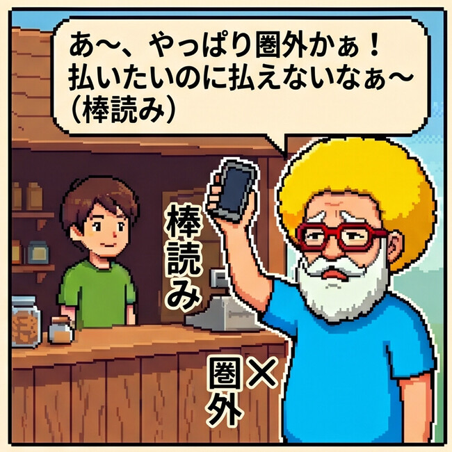 やっぱり圏外かぁ！