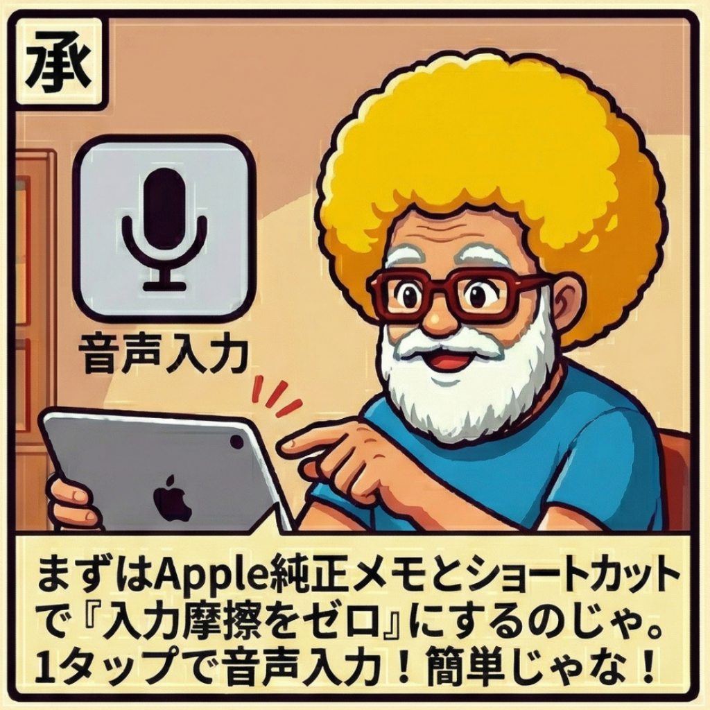 入力摩擦をゼロに…