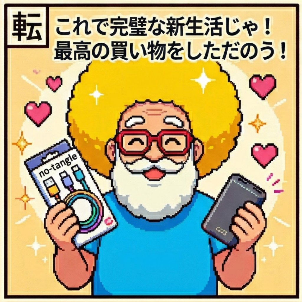 最高の買い物をしただのう！