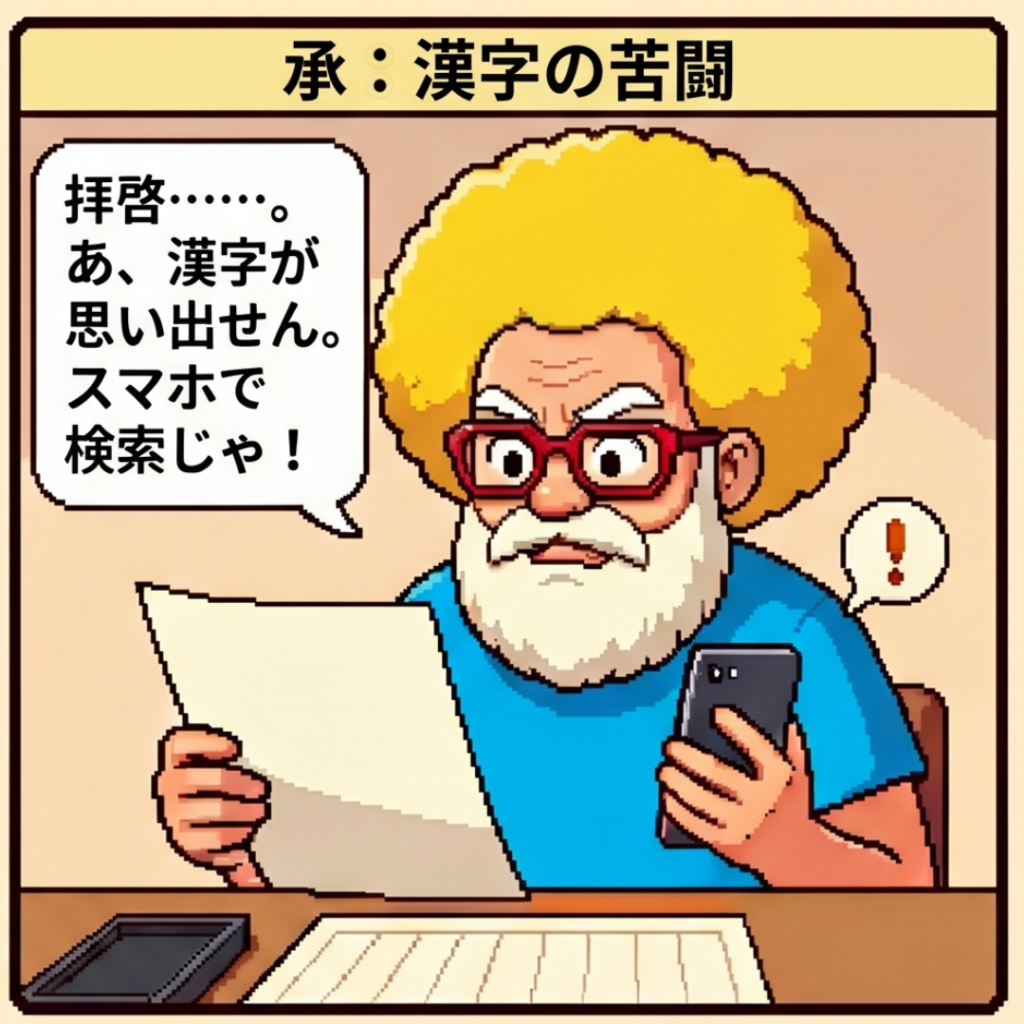 漢字が思い出せん