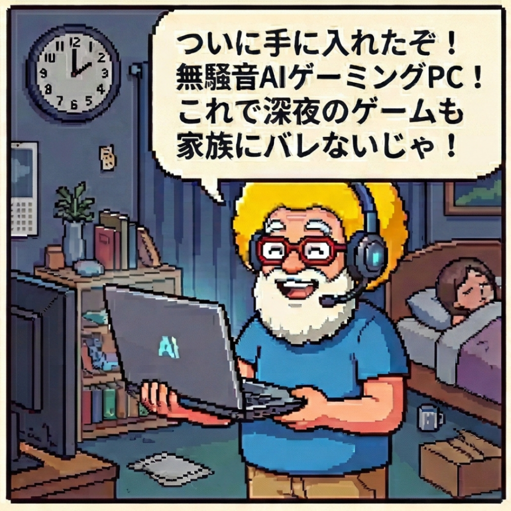 無騒音AIゲーミングPC！