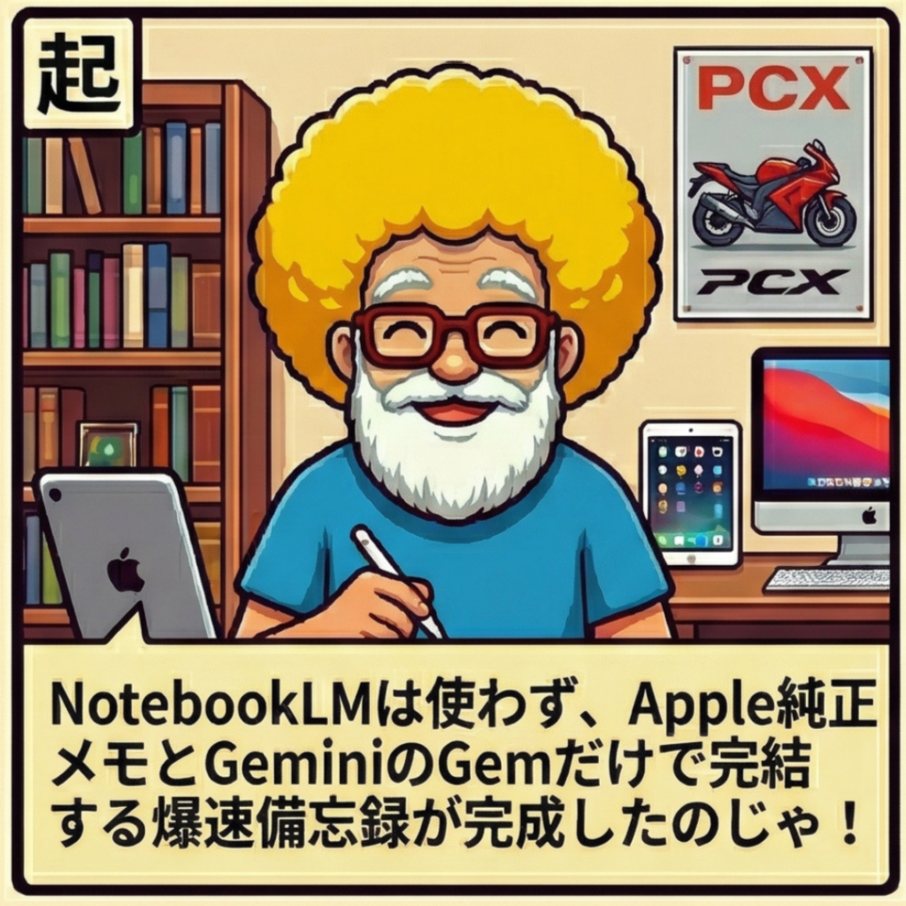 爆速備忘録が完成！