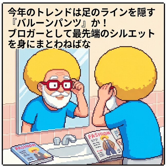 『バルーンパンツ』か！