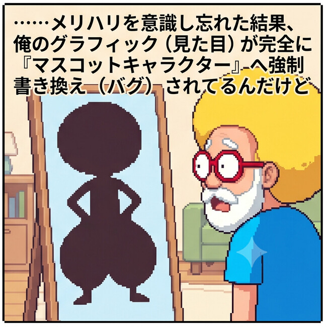 『マスコットキャラクター』へ強制書き換え