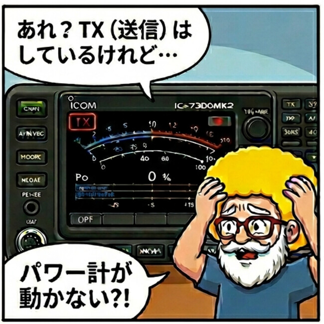 パワー計が動かない？！