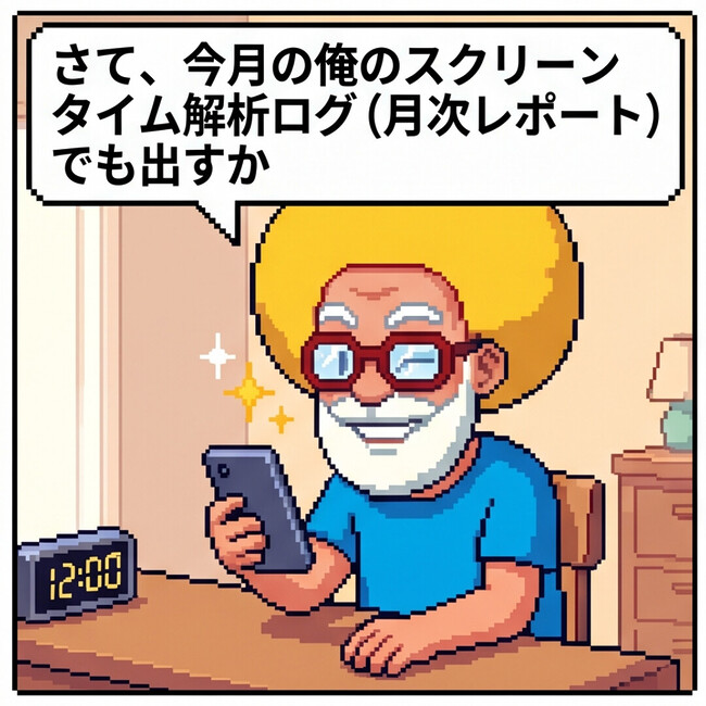 俺のスクリーンタイム解析ログ