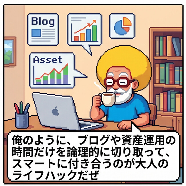 論理的に切り取って