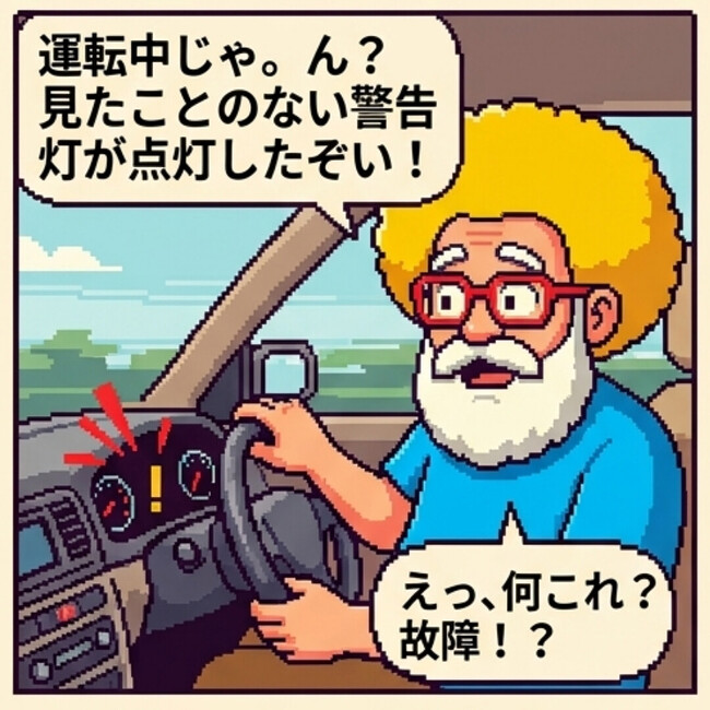 えっ、何これ？故障！？