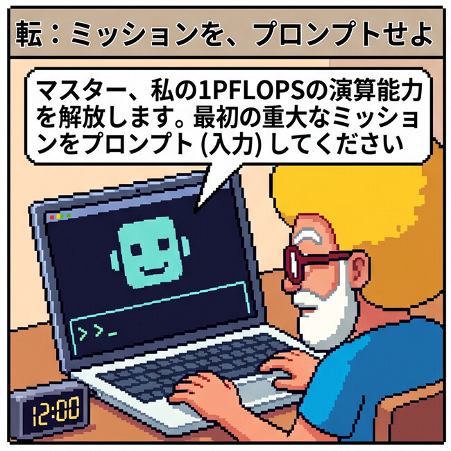 重大なミッションをプロンプトして