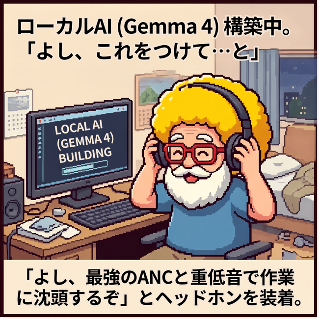 よし、これをつけて