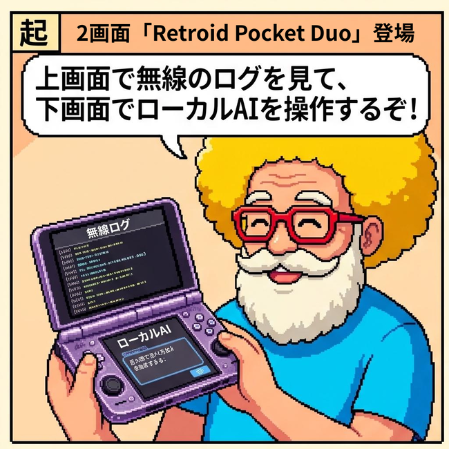 2画面ゲーム機