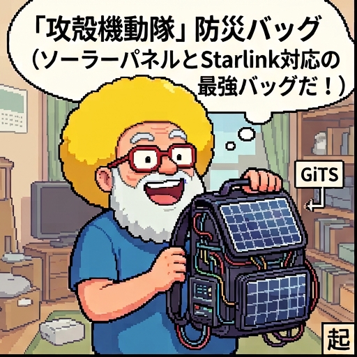 「攻殻機動隊」防災バック