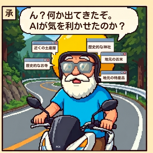 ん？何か出てきたぞ。 AIが気を利かせたのか？
