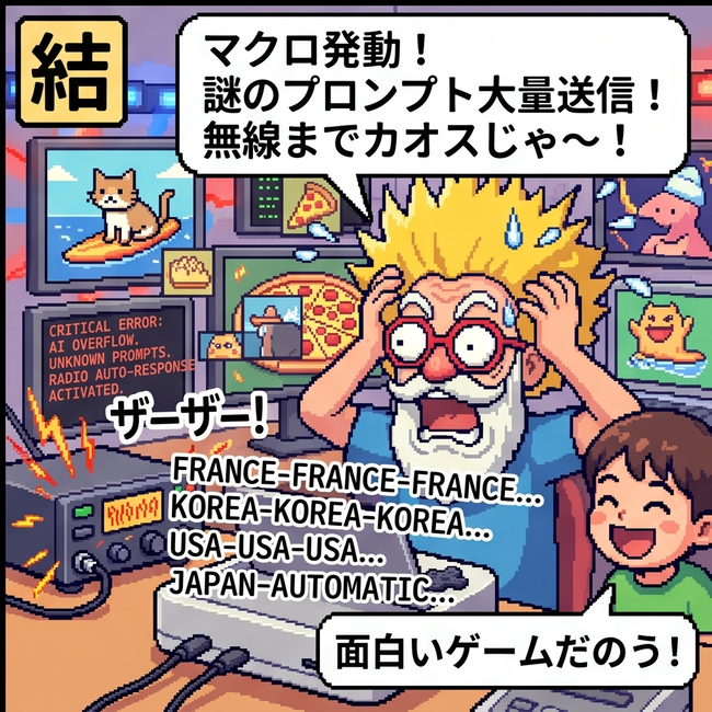 無線までカオスじゃ～