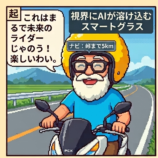 視界にAIが溶け込む