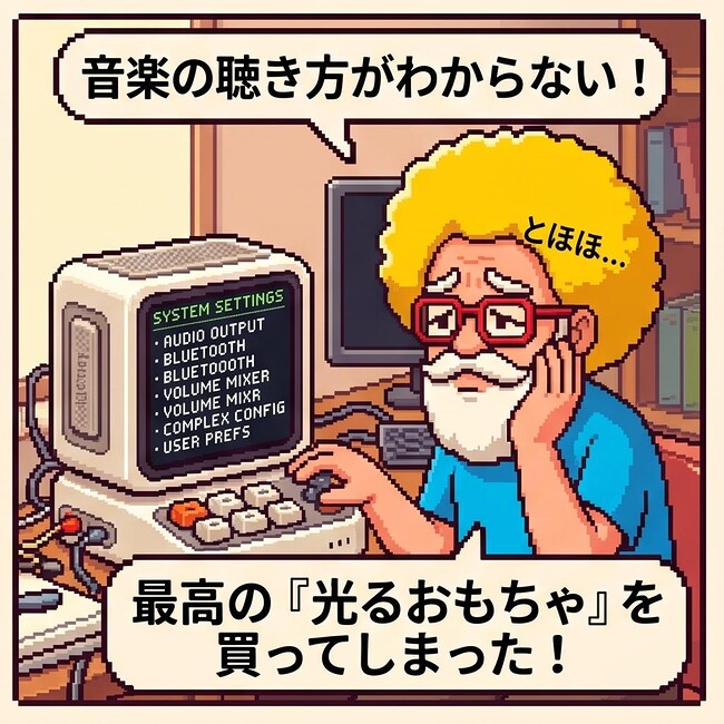 音楽の聴き方がわからない